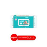 Combo Khăn Khô Em Bé BABYHOOD, 120 MiếngBao - 1