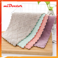 Combo Khăn Lau Đa Năng Mặt Siêu Thấm, Khăn Lau Bếp, Khăn Lau Kính, Khăn Lau Bát, Khăn Lau Tay, Khăn Lâu Ô Tô miDoctor - COMBO 10