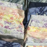 Combo khăn tam giác trần bông xuất Nhật xịn combo 3 chiếc