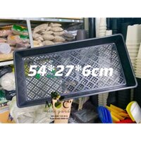 Combo Khay Nhựa Trồng Rau, Trồng Cây (54*27*6cm) || Mocminigarden
