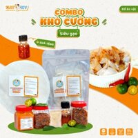 [COMBO KHÓ CƯỠNG] Bánh Tráng Phơi Sương Sốt Muối Béo + Bánh Tráng Muối Sặc CATSKY FOOD đồ ăn vặt