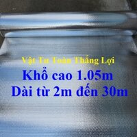 Combo  Khổ rộng 1,05m x Dài từ 2m30m  Cách nhiệt túi khí chống nóng mái tôn mai mặt bạc - Khổ cao 1.05m x dài 2m