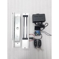 Combo khóa nam châm từ 280kg+ mạch điều khiển+ 2 remote