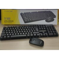 Combo không  dây Keyboard + Mouse T-WOLF TF-100