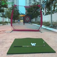 Combo Khung tập golf 2m*2m + thảm swing