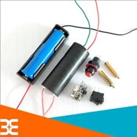 Combo Kích Điện Kiêm Sạc Dự Phòng (mạch tăng áp,pin 3000mah,đế pin 18650,nút đề nhựa,công tắc, mạch sạc,cọc đồng)