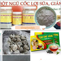 Combo Kích sữa (ATVSTP) GỒM cao chè vằng+ ngũ cốc + men rượu