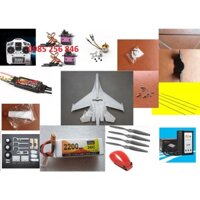 Combo kit SU27 EPO 3D máy bay cánh bằng - Combo kit đúc su27