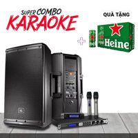 Combo KM Loa JBL EON 615 (cặp) | JBL KX180 | JBL VM200 | Tặng 1 thùng Heineken