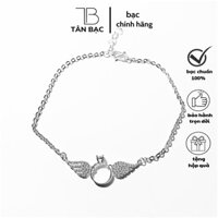 combo lắc tay , lắc chân , cánh thiên thần , hàng bạc đẹp sáng đính đá