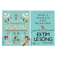 Combo Lagom - Vừa Đủ - Đẳng Cấp Sống Của Người Thụy Điển  Đi Tìm Lẽ Sống 2 cuốn