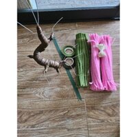 Combo làm cây mai, cây đào kẽm nhung 155k