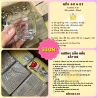 Combo làm nến A Di gồm 36 Ly Làm Nến 50ml - LY MÚI và 2kg bơ sáp ( Đầy đủ nguyên vật liệu )