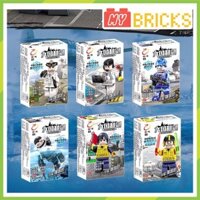 Combo lắp ráp 6 lính tác chiến trên Tàu Sân Bay - MR7012