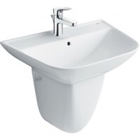 Combo Lavabo Treo Tường Inax L-297V + Chân Ngắn L-297VC (Miễn phí VC tại Hà Nội)