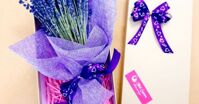 Combo Lavender bó nhỏ + túi thơm