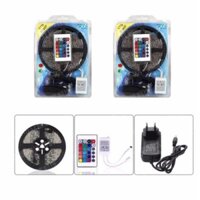 combo led 5050 + khiển theo nhạc + nguồn 12v-3a ( cuộn led 7 màu)