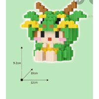 Combo Lego 4 con giáp tặng 1 búa