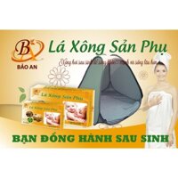 Combo Lều xông hơi + 5 gói lá xông sản phụ