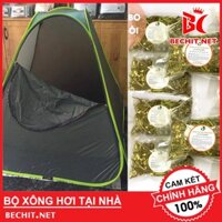 Combo Lều Xông Hơi Tự Bụng Cao Cấp Và 10 Gói Thảo Dược Xông Hơi Toàn Thân