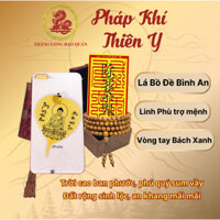 Combo Linh Phù Trợ Mệnh, Vòng Tay Bách Xanh, Lá Bồ Đề Bình An - THĂNG LONG ĐẠO QUÁN