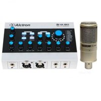 Combo Live Stream U16K MK2, Mic Thu Âm PC K200 Chất Lượng Cao