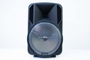 Combo Loa Bluetooth Karaoke i.value F12-65N Nhựa đen + Mic không dây