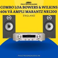 Combo Loa Bowers & Wilkins 606 và Ampli Marantz NR1200