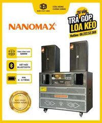 Combo Loa Điện Chính Hãng Nanomax Pro-909 + Loa Full 3 Tấc Công Suất Tổng 5.200W