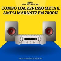 Combo Loa KEF LS50 Meta & Ampli Marantz PM 7000N