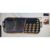 Combo Loa nghe và thẻ nhớ 8G đài 3 pin Craven CR 853