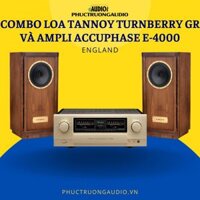 Combo Loa Tannoy Turnberry GR và Ampli Accuphase E-4000