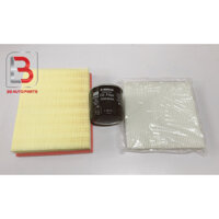 Combo lọc gió động cơ - lọc gió điều hòa - lọc dầu Nissan Navara 2016-2019