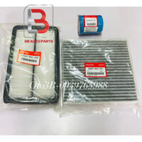 Combo lọc gió động cơ , lọc gió điều hòa , lọc dầu Honda Civic 2.0 2007-2011