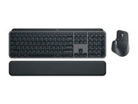 Combo Logitech MX Keys S Wireless Bluetooth màu than chì