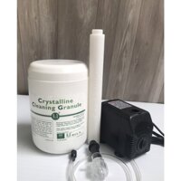 Combo Lõi Giả + Máy Bơm + 1Kg Bột Acid Dùng Vệ Sinh Máy Lọc Nước Điện Giải Panasonic