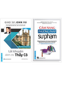 Combo Lời Khuyên Dành Cho Thầy Cô + Cẩm Nang Phương Pháp Sư Phạm (Bộ 2 Cuốn)