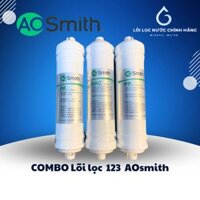 COMBO lõi lọc nước số 123 AOsmith - LÕI LỌC NƯỚC CHÍNH HÃNG