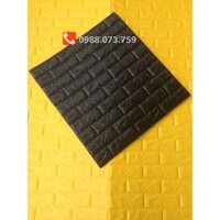 Combo lớn 10 tấm xốp dán tường giả gạch màu đen 320k