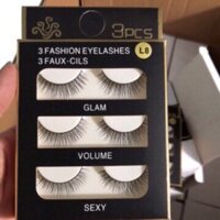 Combo Lông Mi Chồn , Son, Vk