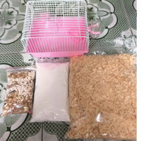 Combo lồng nuôi đầy đủ full phụ kiện đồ nuôi Hamter giá cực rẻ- combo 7 món🐹🐹