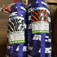 Combo lốp xe abl vision trước sau gai Mobicity phong cách