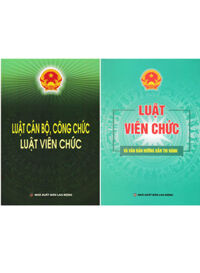 Combo Luật Cán Bộ, Công Chức - Luật Viên Chức + Luật Viên Chức Và Văn Bản Hướng Dẫn Thi Hành (DH) (Bộ 2 Cuốn)