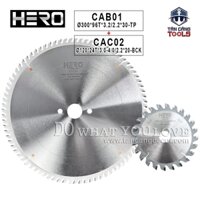 Combo Lưỡi Cưa Gỗ Hợp Kim 300 x 30 x 96 T Hero Cho Cưa Bàn Trượt CAB01 Và CAC02