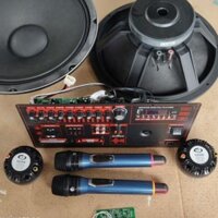 Combo Mạch Loa Kéo 4 Tấc Đôi Reverb coil 65