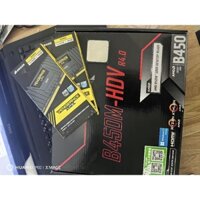 Combo Main Asrock B450m HDV new + Cpu Ryzen 5 5600x tray new+ 2 ram Vengeance Lpx 16gb buss 3200