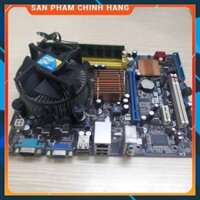 Combo main Asus G41 DDRIII socket 775 + 4Gb + E7500 + Quạt