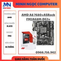 Combo main chip AMD CPU AMD A8 7680 & Mainboard ASRock FM2A68M-DG3+