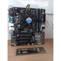 Combo main Gigabyte GA-H81M-D3H + I3-4xxx + DDR3-8gb, 3 cổng xuất hình không cần card rời