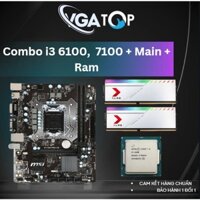 COMBO MAIN H110 I3 6100/7100 RAM 8GB